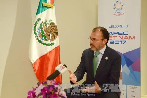 Canciller mexicano evalúa priopridades trazadas por Vietnam para APEC 2017 