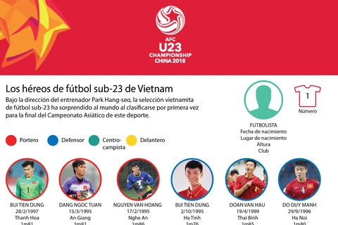 Los héroes de fútbol sub-23 de Vietnam