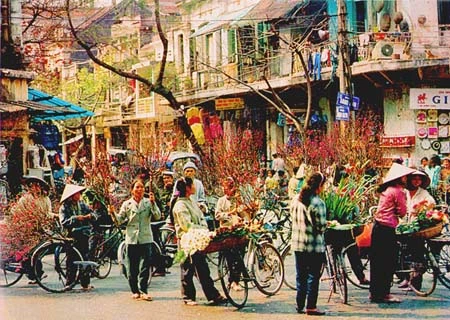 El Tet del tiempo pasado en Hanoi 