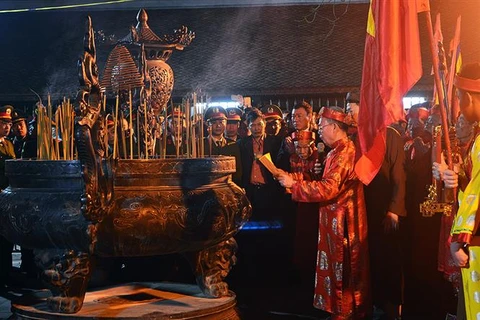 Inauguran festival del Sello Real del templo Tran