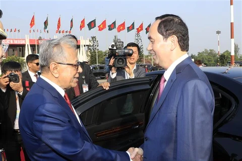 [Fotos] Bangladesh ofrece solemne recepción al presidente de Vietnam 