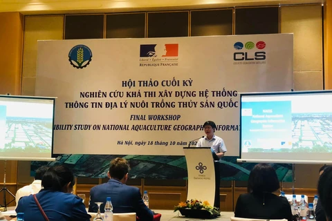 Francia apoya a Vietnam en construcción de sistema nacional de información geográfica acuícola