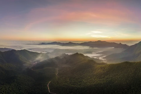 Admira Reserva natural en provincia central de Quang Binh