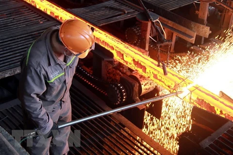 Industria siderúrgica de Vietnam registra un fuerte crecimiento