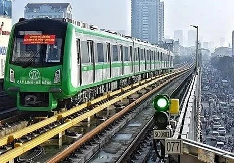 Metro Cat Linh - Ha Dong da la bienvenida al pasajero número un millón