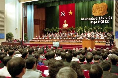 IX Congreso Nacional del PCV: Movilizar fuerza nacional para impulsar industrialización y modernización de Vietnam 