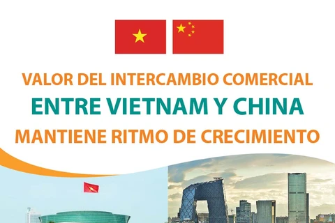 Intercambio comercial entre Vietnam y China mantiene ritmo de crecimiento