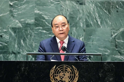 Discurso del presidente de Vietnam en debate general de la 76 sesión de Asamblea General de ONU