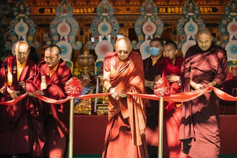 Entregan el certificado para el “Espacio Cultural y Espiritual” del Budismo Vajarayana