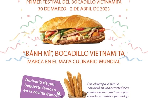 Realizan primer festival del bocadillo vietnamita