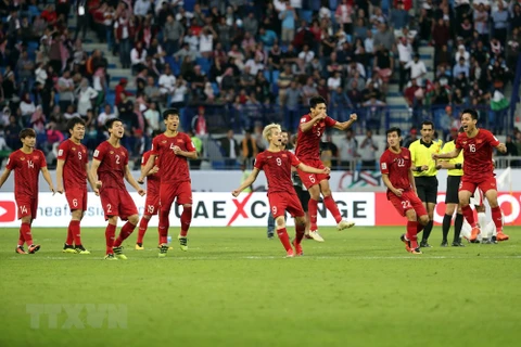 [Foto] Vietnam supera a Jordania para avanzar a cuartos de final de Copa Asiática 2019