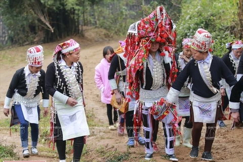 [Fotos] Ceremonia de boda de la etnia Dao Rojo en Vietnam