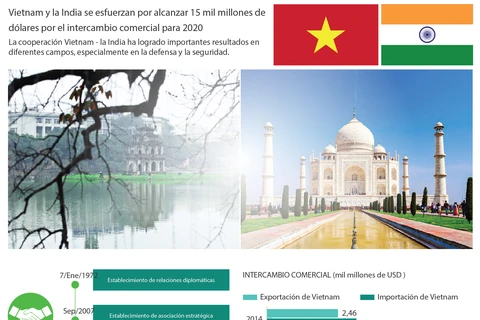 [Info] Vietnam y la India: 15 mil millones de dólares por el intercambio comercial para 2020