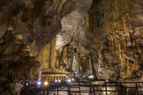 [Fotos] Recibe cueva vietnamita récord continental por sus magníficas estalactitas