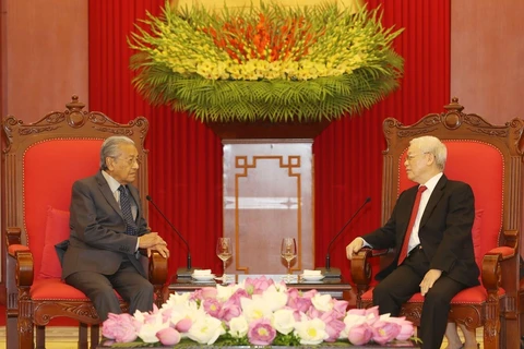 [Foto] Primer ministro de Malasia, Mahathir Mohamad, realiza visita oficial a Vietnam