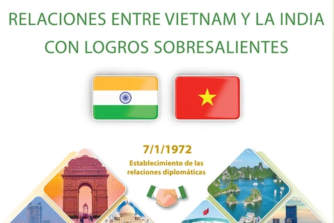 Relaciones entre Vietnam y la India con logros sobresalientes