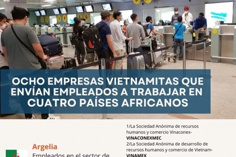 Empresas vietnamitas envían empleados a trabajar en países africanos