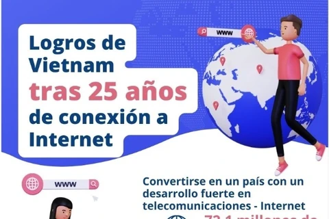 Logros de Vietnam tras 25 años de conexión a Internet