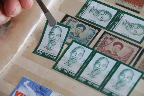 Colección de estampillas sobre el Presidente Ho Chi Minh