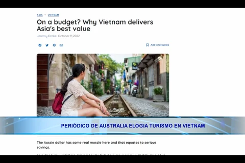 Periódico de Australia elogia turismo en Vietnam