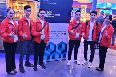 Dos medallas de plata para Vietnam en Concurso Mundial de Habilidades 2022