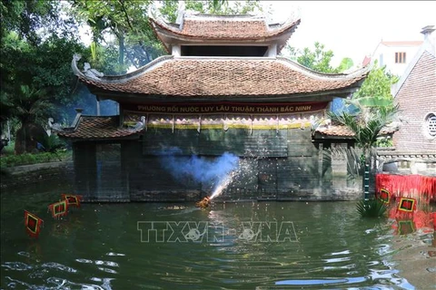 Preservan arte de títeres acuáticos en comuna vietnamita