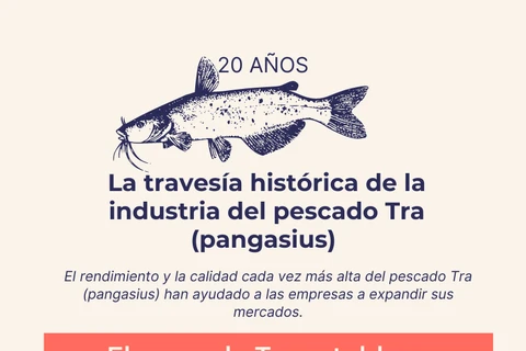 La travesía histórica de la industria del pescado Tra (pangasius) 
