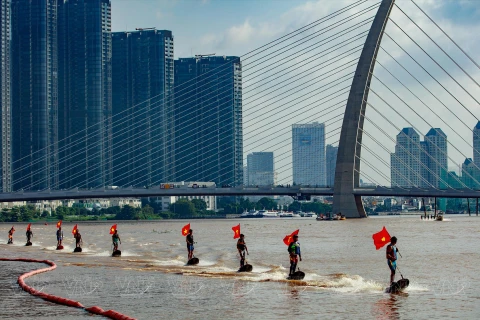 Primer Festival fluvial en Ciudad Ho Chi Minh 2023