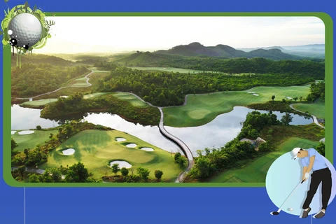 Cuatro resorts de golf de Vietnam entre los mejores del mundo