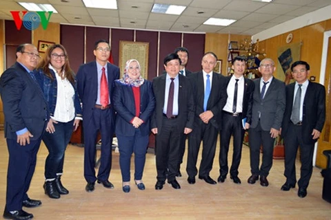 Radioemisoras de Vietnam y Egipto fortalecen cooperación 