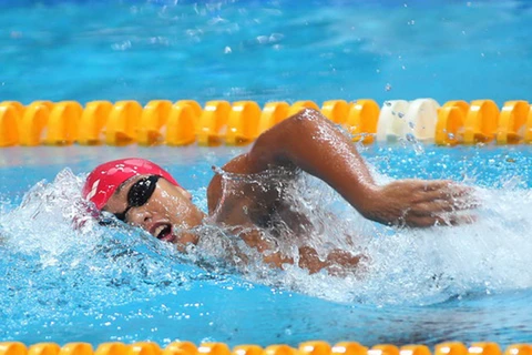 Nadadora vietnamita gana seis medallas de oro en torneo regional