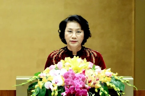 Presidenta del Parlamento de Vietnam recibe a embajadores de Sudcorea e Irán