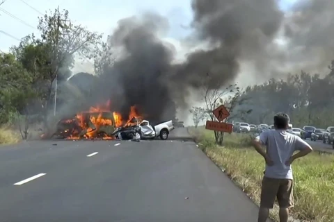 Más de 20 muertos en accidente de furgoneta en Tailandia