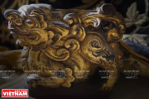 La belleza de la colección de animales sagrados folclóricos vietnamitas 
