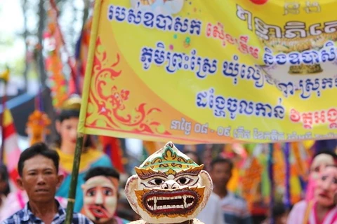 Misteriosas máscaras de los khmer 