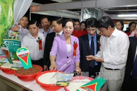 Nutrida participación en Feria Comercial de Delta de Río Rojo – Ninh Binh