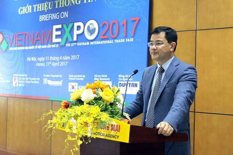Feria de comercio internacional Vietnam Expo 2017 se efectuará del 19 al 22 de abril