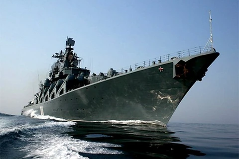 Dos buques de Armada rusa visitan Filipinas 