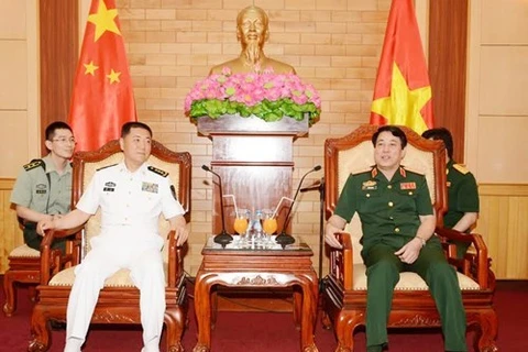 Las Armadas de Vietnam y China intensifican nexos