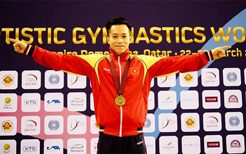 Gimnasta vietnamita conquista medalla de oro en competencia continental