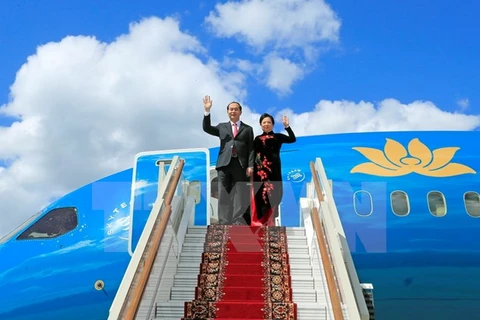 Presidente vietnamita inicia visita a Rusia