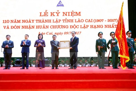 Presidente exhorta a Lao Cai a aprovechar ventajas para desarrollo sostenible 