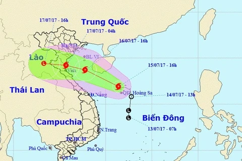  Vietnam despliega fuerzas para superar secuelas del tifón Talas