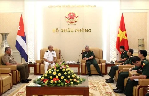 Cooperación en defensa, pilar de relaciones Vietnam-Cuba