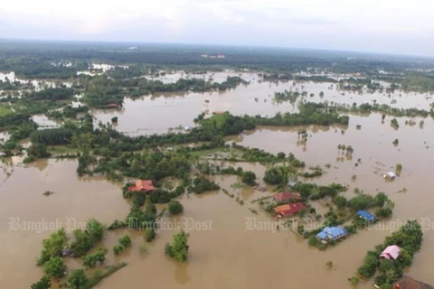 Tormenta tropical causa graves inundaciones en Tailandia