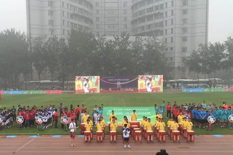 Efectúan torneo amistoso juvenil de fútbol China-ASEAN 