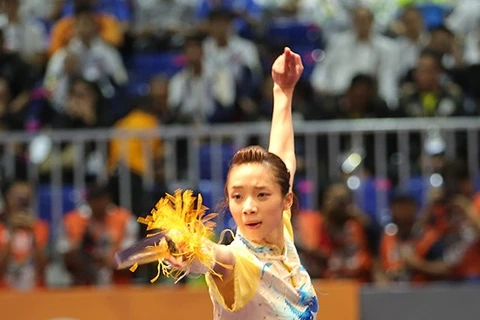 Wushu conquista primera presea dorada para Vietnam en SEA Games 29 
