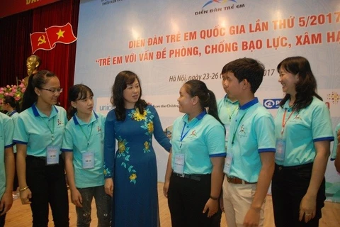 Inauguran en Hanoi foro sobre prevención de violencia y abuso infantil