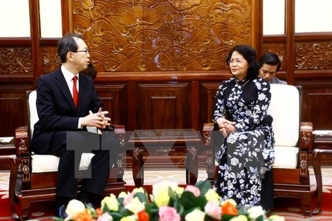 Vicepresidenta llama a inversiones japonesas en Vietnam 