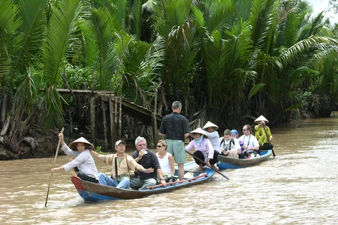 Aumentan arribos de turistas a localidades del Delta del río Mekong de Vietnam